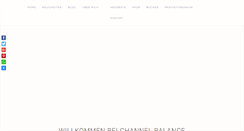 Desktop Screenshot of channel-balance.de